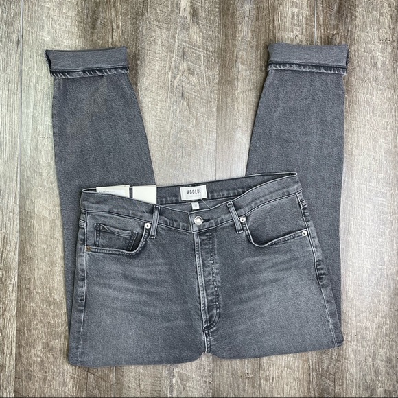 Agolde Denim - AGOLDE Nico High Rise Slim Fit Straight Jeans NEW Size 30